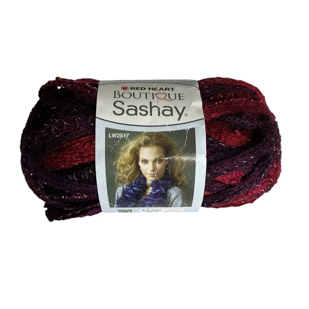 Red Heart Boutique Sashay Yarn #1943 Tango Super bulky 6